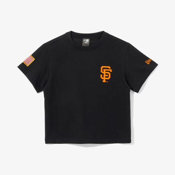 New Era Футболка San Francisco Giants Чемпион Мировой Серии Черная 14700223