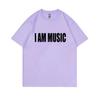 Playboi Carti I AM MUSIC 2025 Album Logo Graphic Print T-shirt Men Fashion Hip Hop Streetwear Unisex Opium Merch Short Sleeve