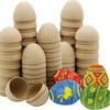 Adorable Easter Paper Eggs Blank Paper Pulp Egg Happy Easter Decor DIY Easter Eggs  Party Favors