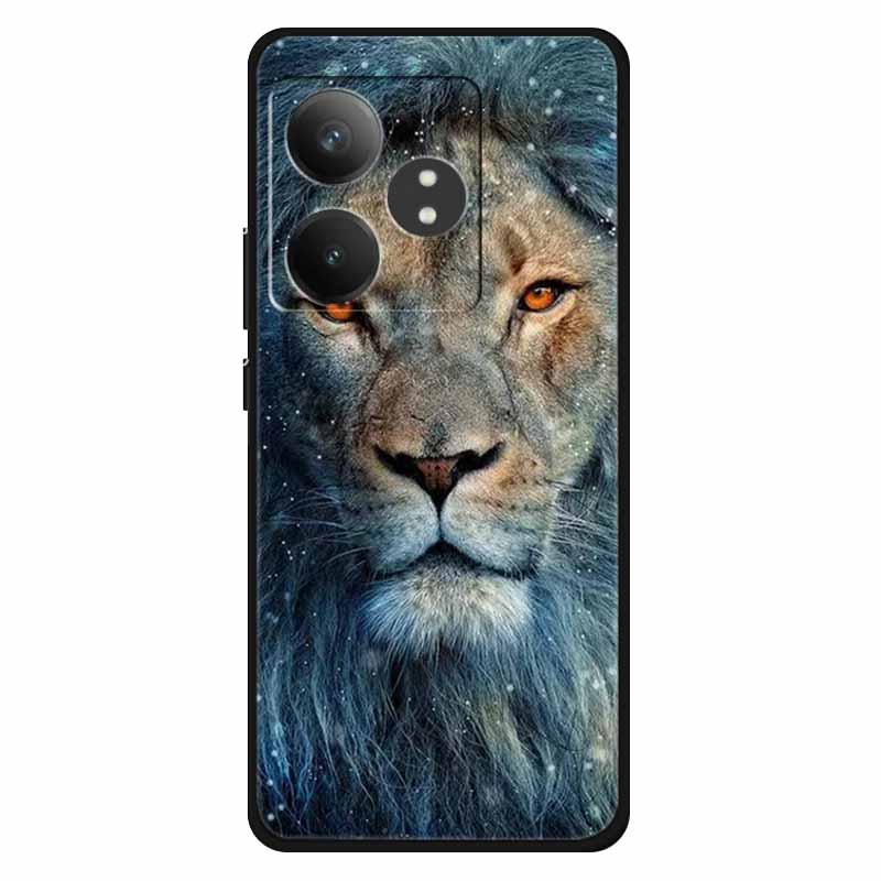 Чехол Для Realme GT 6T / GT 6 Чехлы Силиконовый Планета Расписной ТПУ Мягкая Задняя Крышка Телефона Для RMX3853 Защитный Чехол RMX3851 GT 6