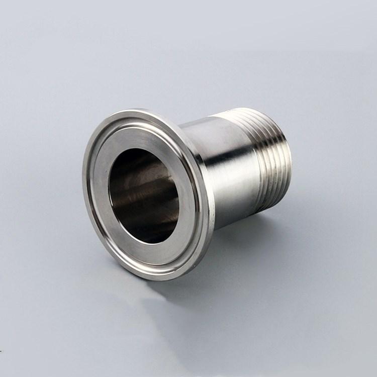 1/2" DN15-2"DN50 Нержавеющая сталь SS304 Санитарная Муфтовая резьбовая накидная гайка Наружный диаметр 50,5 мм подходит для 1,5" Tri Clamp