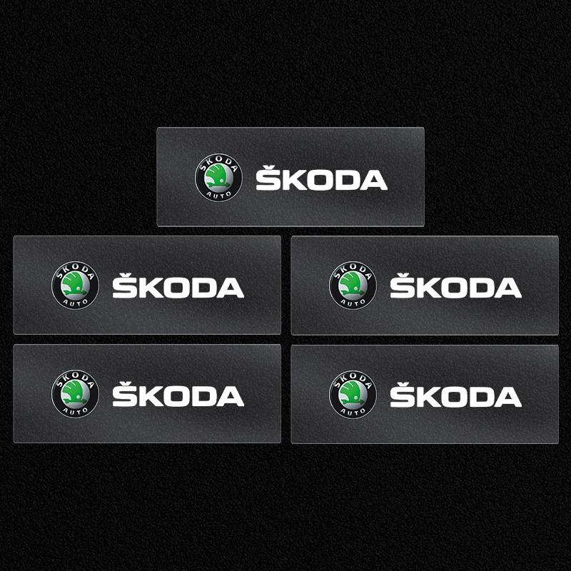 Car Sticker 2026 Hot New Car Rearview Mirror Decoration Sticker Body Decal For Skoda Octavia Rapid Fabia Superb Kodiaq Scala Kar
