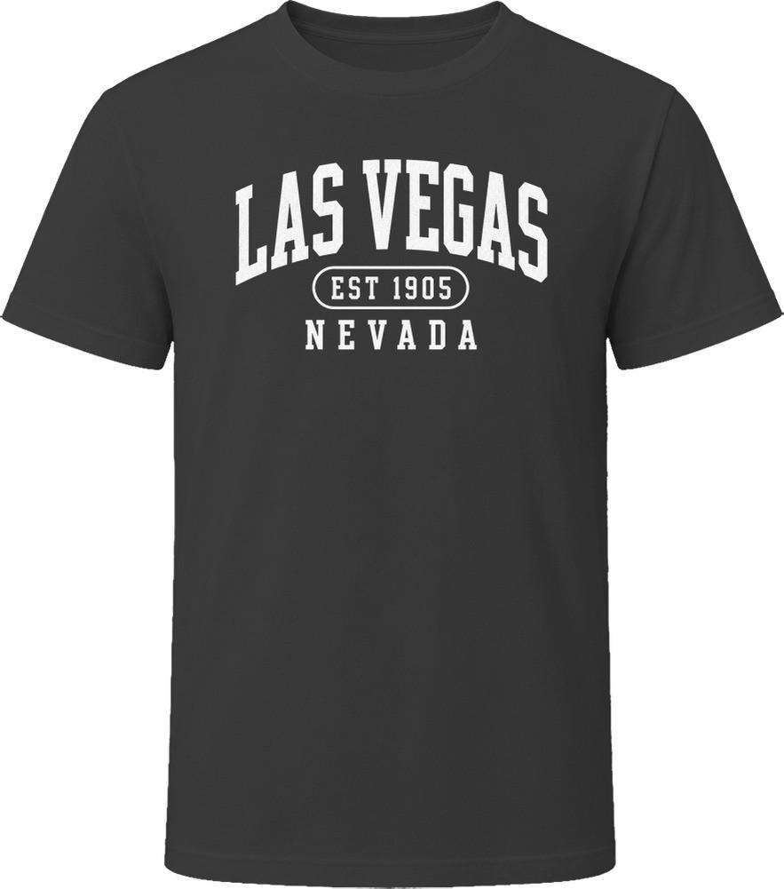 Las Vegas Nevada Established 1905 Vintage Varsity City Pride T Shirt