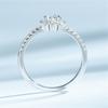 Wedding Bridal Jewelry 925 Sterling Silver Delicate Engagement Rings For Women Anniversary Gifts Elegant Fine Jewelry