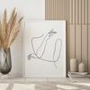 Скандинавские минималистичные черно-белые фигуры, линии искусства, сексуальная женщина, руки, тело, обнаженная стена, холст, картины, постеры, принты, декор для спальни