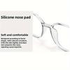Trendy Blue Light Blocking Glasses Unisex Stylish Anti Radiation Eyewear For Office Study Screen For Time Comfort Fit
