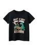 Children's summer boys' dinosaur short-sleeved T-shirt; printed short-sleeved baby top
