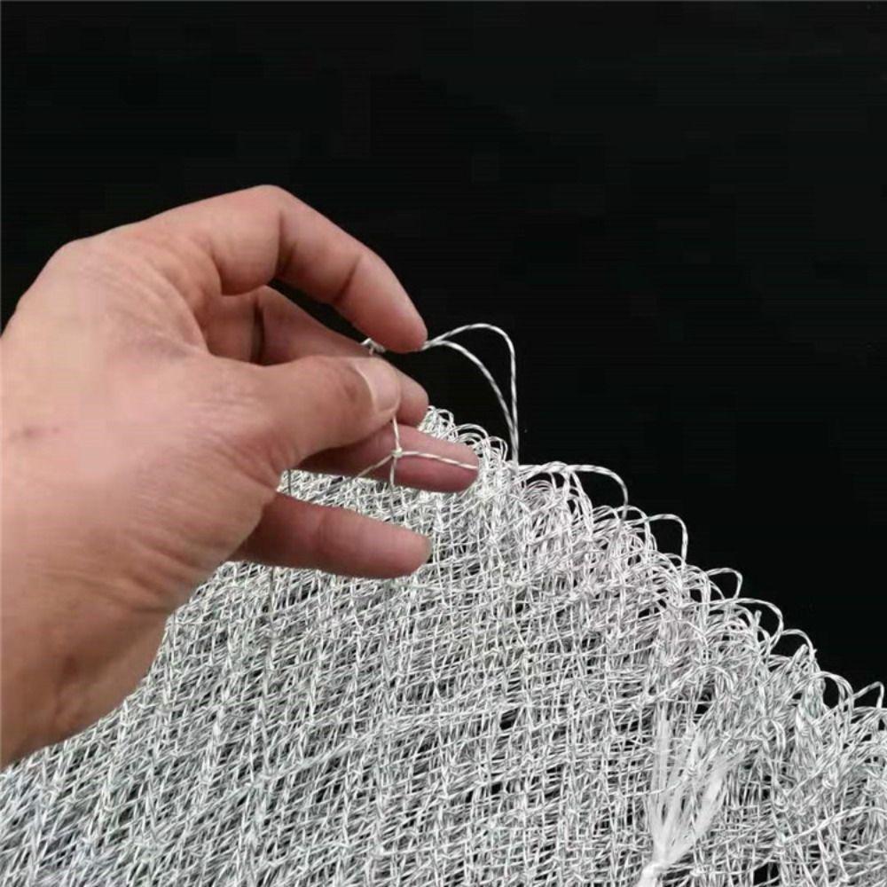 Rhombus Mesh Fishing Mesh Hole Net Collapsible Fish Nets of Different Densities Fly Fishing
