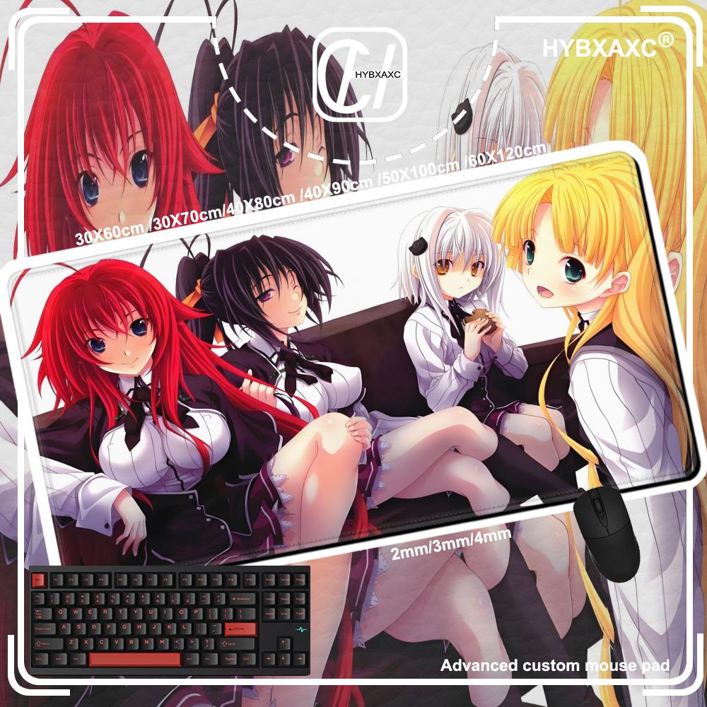 Коврик для мыши High School DXD Милый HD Коврик для стола Расширенный Игровой Коврик для Клавиатуры Большой 90x40см XXL Игровой Коврик для Мыши