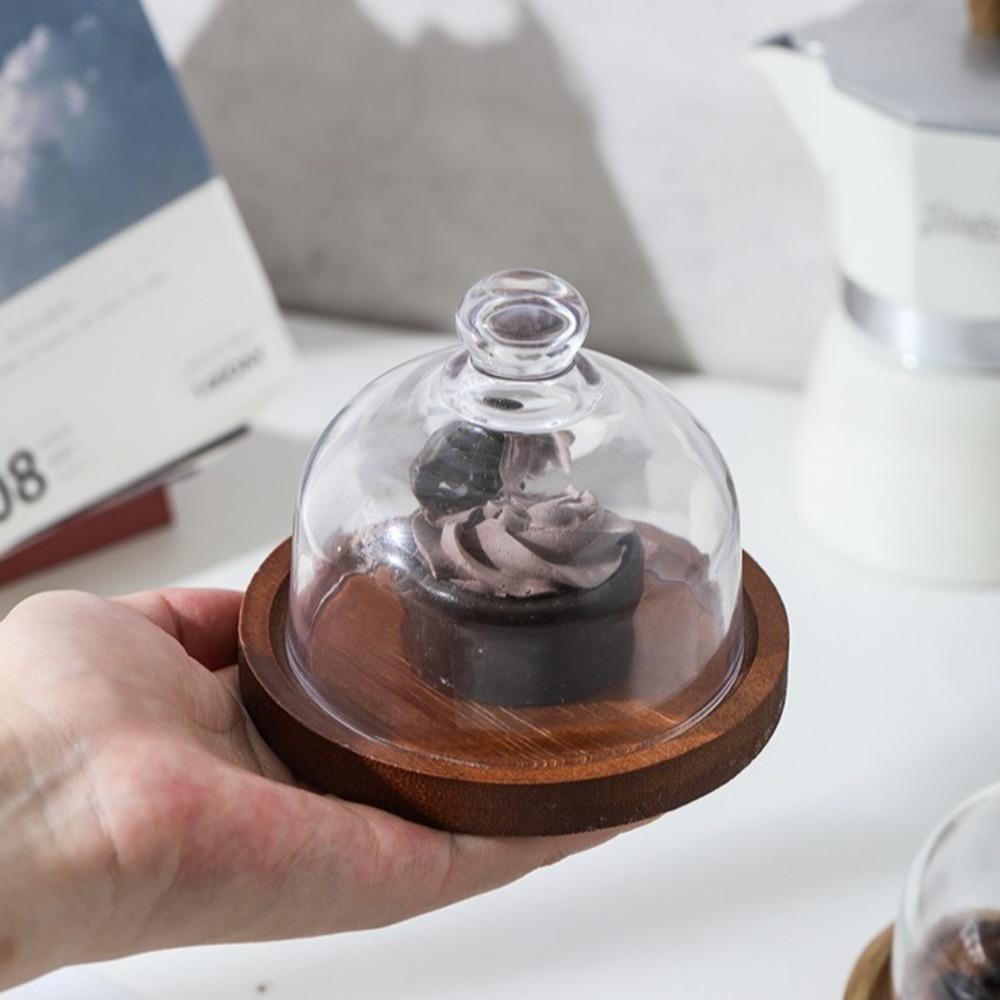 Деревянная подставка Блюдо для торта Мини-контейнеры для еды Новый органайзер для хранения закусок для фруктов конфет