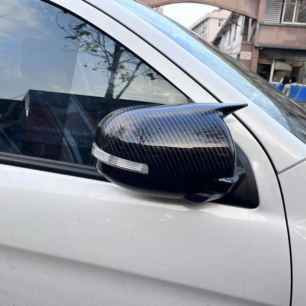 Для Mitsubishi ASX Outlander 2013-2018 Автомобильная наклейка Накладка на зеркало заднего вида Боковое зеркало Колпачок крыла Накладка на дверь Снаружи Задний вид Корпус Отделка Карбон