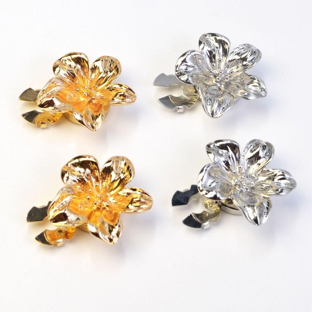 DIY Button Cover Sewing-free Cufflinks Shirt Button Clip New Flower Cufflinks Special Occasions