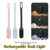 Мини USB-зарядка, зажим, книжная лампа, 3 уровня регулируемой яркости, светодиодная ночная лампа для спальни, путешествий, учебы