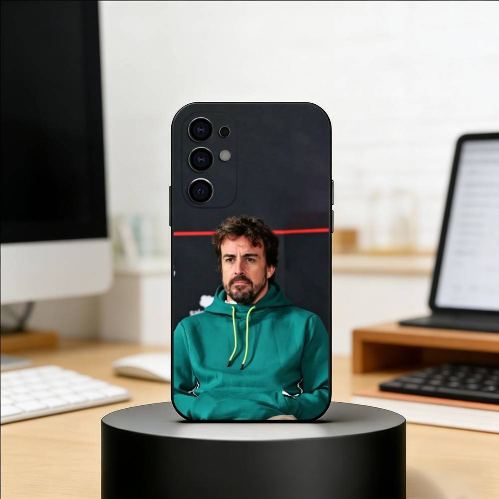 Крутой чехол для телефона A-Fernando A-Alonso для Samsung S25, S24, S21, S22, S23, S30, Ultra, S20, Plus, Fe, Мягкий силиконовый черный чехол