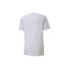 PUMA T Shirts Men's White Crew Neck Moderate Straight Fit 656986-04