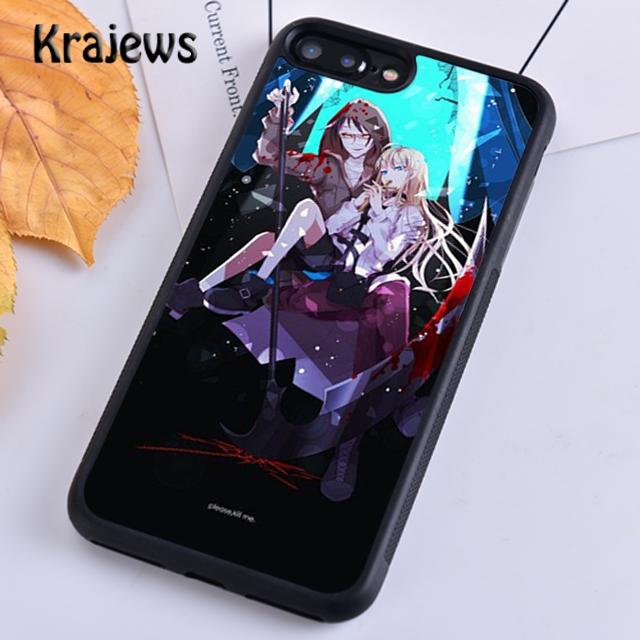 Чехол для телефона Krajews Satsuriku No Tenshi для iPhone 14 5 SE 6s 7 8 plus X XR XS 11 12 13 pro max Samsung Galaxy S21 S22ultra