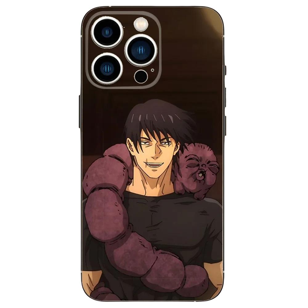 Чехол для телефона Аниме Jujutsu Kaisen Для iPhone 16 15 14 13 12 11 Pro Max Mini X XR XS SE20 8 7 Plus Прозрачные ТПУ чехлы Тодзи Фусигуро
