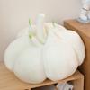 Garlic Plush Pillow, 15.7 Inch Garlic Plush Toy, Vegetable Stuffed Pillow For Home Living Room Bedroom Decor, Soft Pillow Toy For Boys Girls Kids