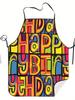 Happy Mondays Apron Cook Restaurant Printed2D Print Design