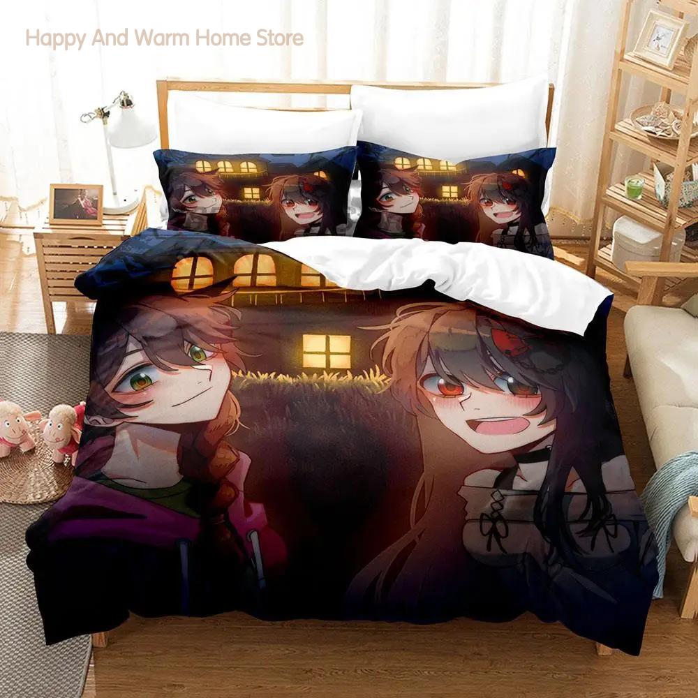Creepypasta Bedding Collection Single Twin Full Queen King Size Bed Collection Aldult Boys Bedroom Duvetcover Collections Anime Roupas De Cama