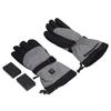 One Pair Electric Heated Gloves Smart Waterproof Unisex One Size Electric Heating Mitten for Outdoor Winter Skiing