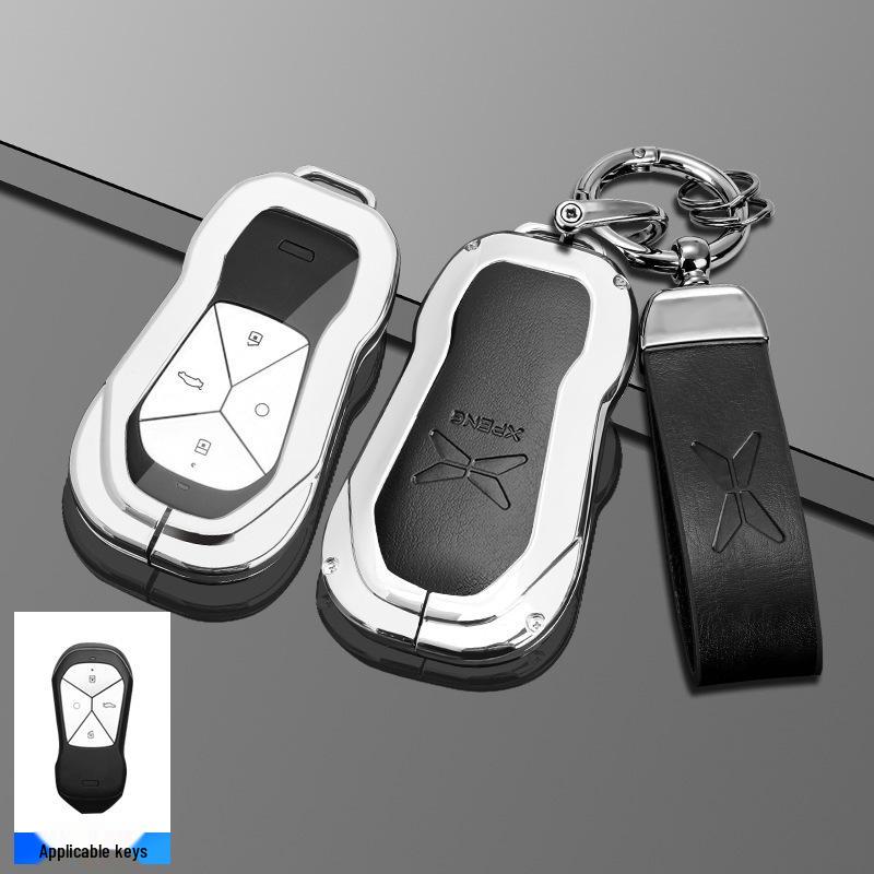 Чехол для ключа автомобиля Xpeng для моделей G3i, P7i, P5, G9, G3i, G6 - Защитный корпус и пряжка
