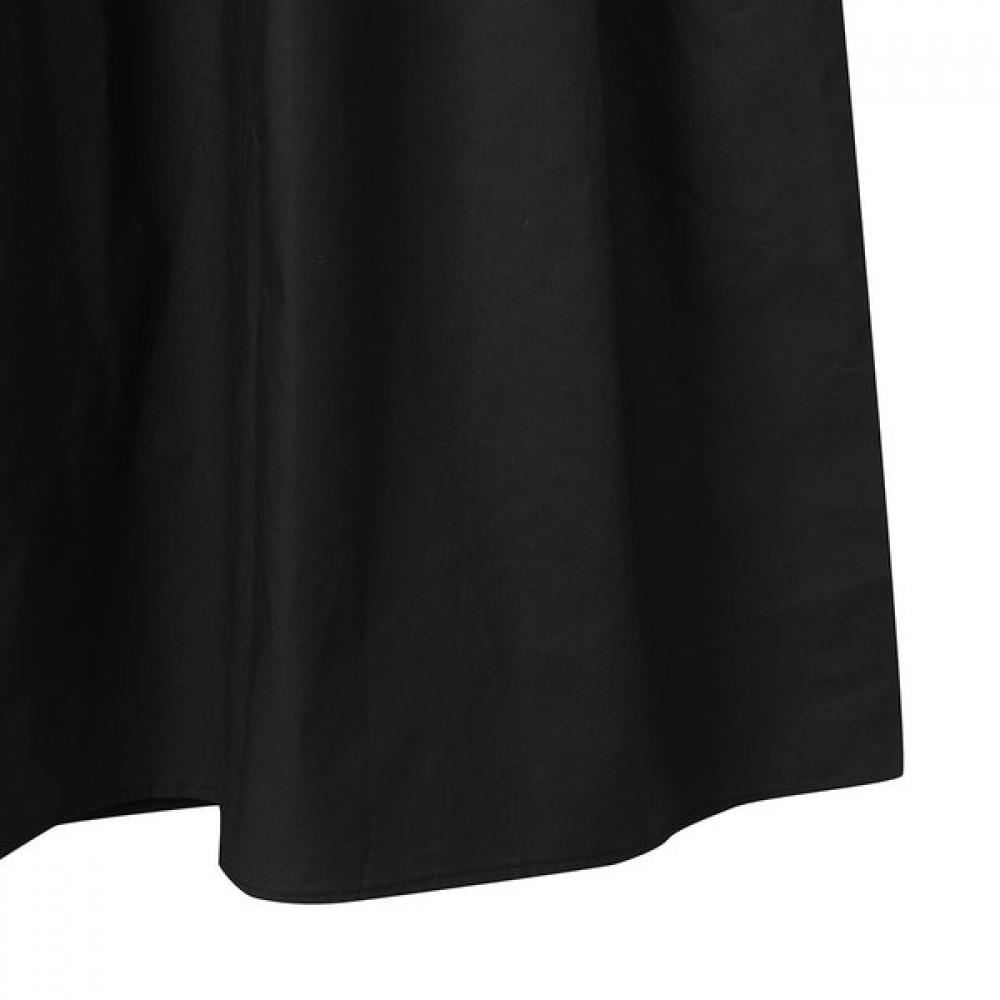 Ggpx Colorblock Shirring Flare Short Sleeve Dress Gp2op041f