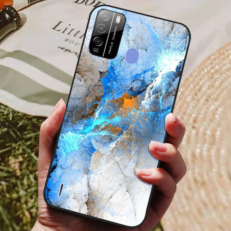 Для Itel Vision 1 Pro Чехол Мягкий Силикон Funda ТПУ Задняя Крышка для Itel Vision 1 Plus Чехлы для Телефона бампер Vision1 P36 Play Coque