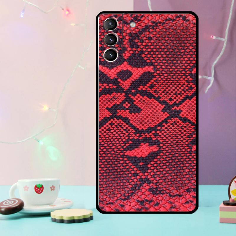 Чехол под змеиную кожу для Samsung Galaxy S21 S20 FE S22 S23 S24 Ultra Note 10 Plus Note 20 S8 S9 S10