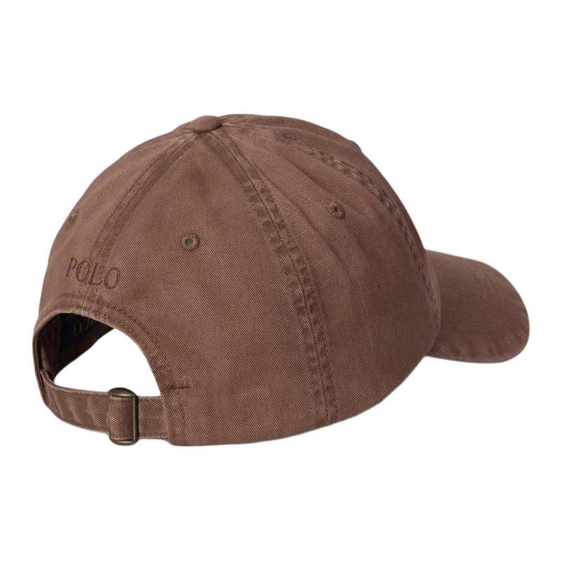 Polo Ralph Lauren Хлопковая кепка Pony с шестипанельной конструкцией, мужская, коричневая 710980231502