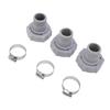 Swimming Pool Drain Adapter ABS Pool Drainage Pipe Joint for 1.5 Inch Water Pipe P6A1420 P6D1420
