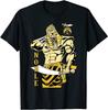 Pharaoh Egyptian Warrior Noble Arabic Sword Graphic T-shirt