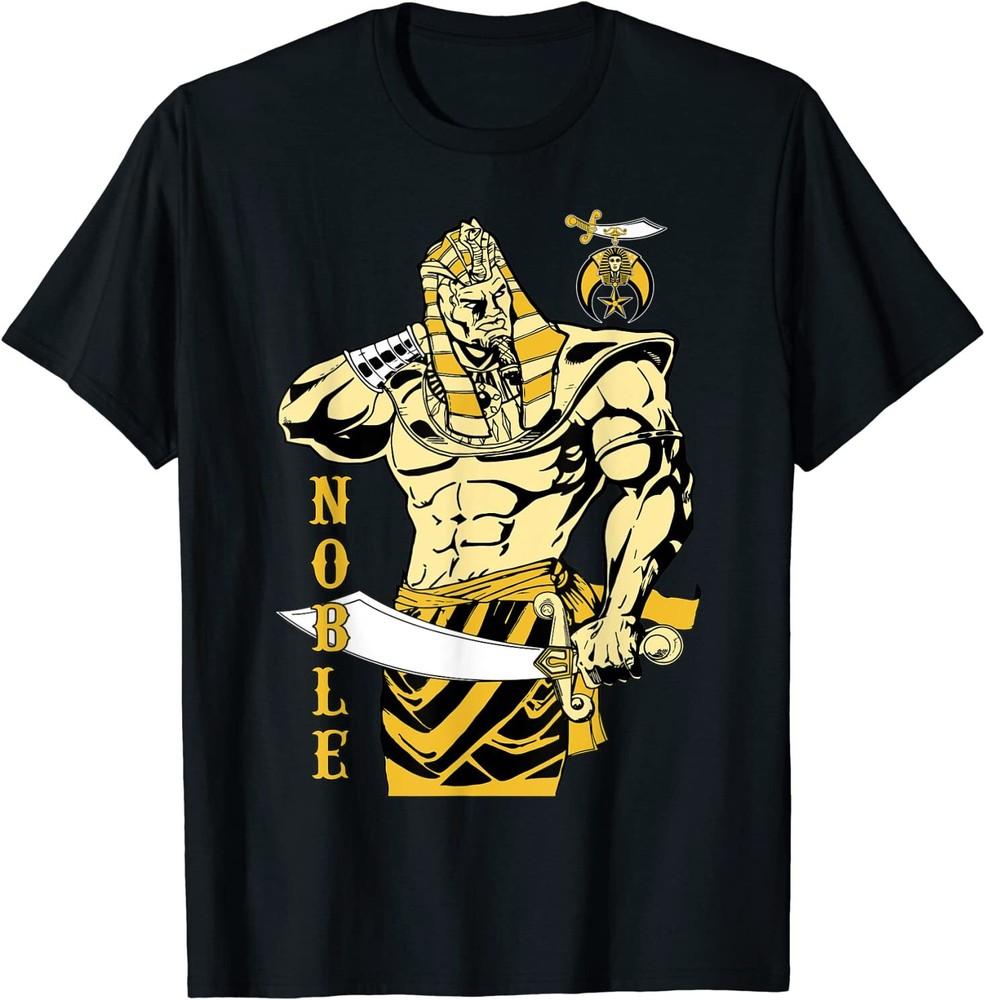 Pharaoh Egyptian Warrior Noble Arabic Sword Graphic T-shirt
