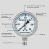 Stainless Steel Pressure Gauge Shock-resistant Radial Water Pressure 1.6Mpa Air Pressure Oil Pressure Hydraulic Vacuum Pressure