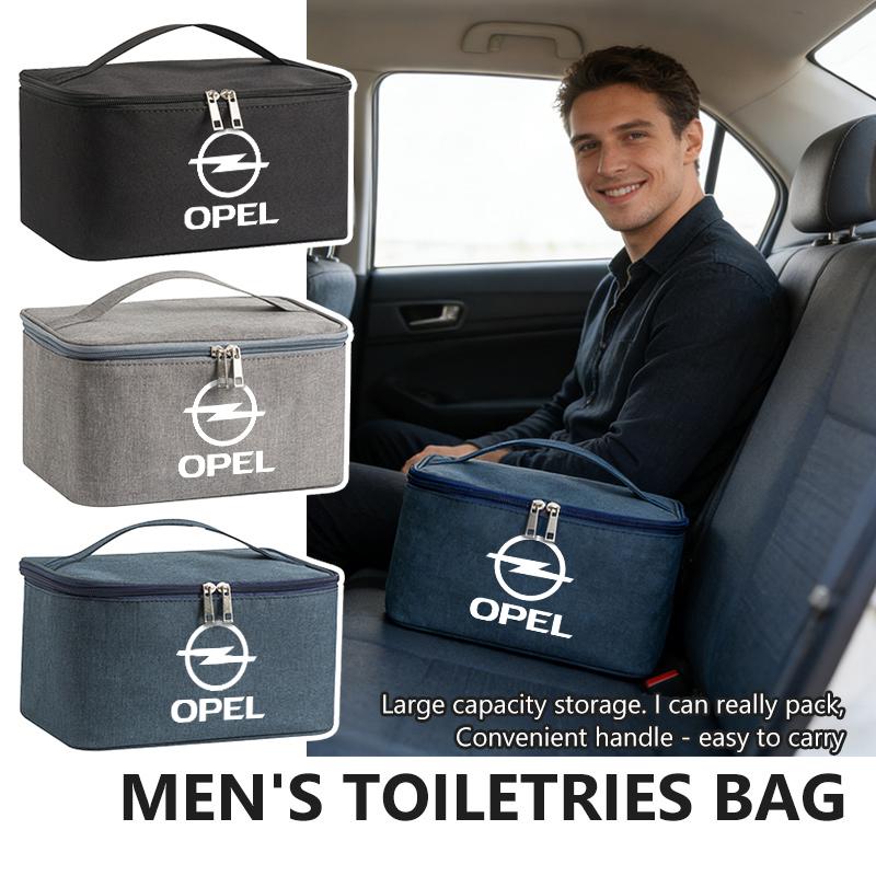 Waterproof Travel Toiletry Bag Cosmetic Makeup Wash Handbag For Opel Insignia Astra G J F K Vectra C H Corsa C B D Omega