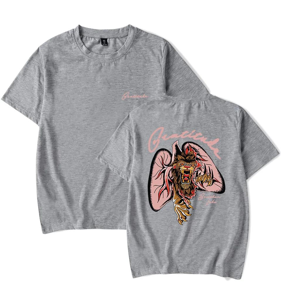 Brandon Lake Gratitude TShirt MenWomen Streetwear TShirt Shirt Short Sleeve