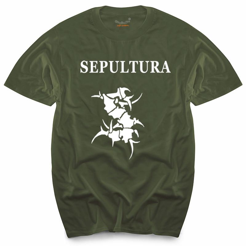 Мужская футболка с рисунком SEPULTURA 2 летний стиль новинка мужская верхняя одежда футболки брендовые футболки