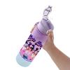 Бутылка для воды 750 мл Аниме Мультфильм K-Pop Охотники на демонов С принтом Большая Вместимость Питьевая чашка Портативная Спортивная уличная бутылка для воды Детский подарок