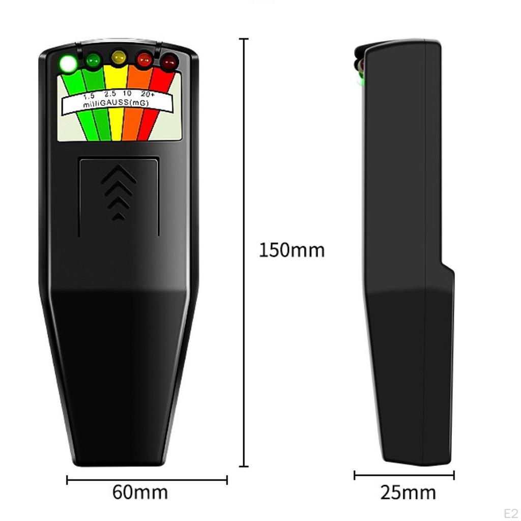EMF Meter Tester 0-20+MG Handheld Electromagnetic Field Radiation Detector for