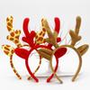 Christmas Reindeer Antler Headband: Plush, Fairy Mori Style for Kids & Adults