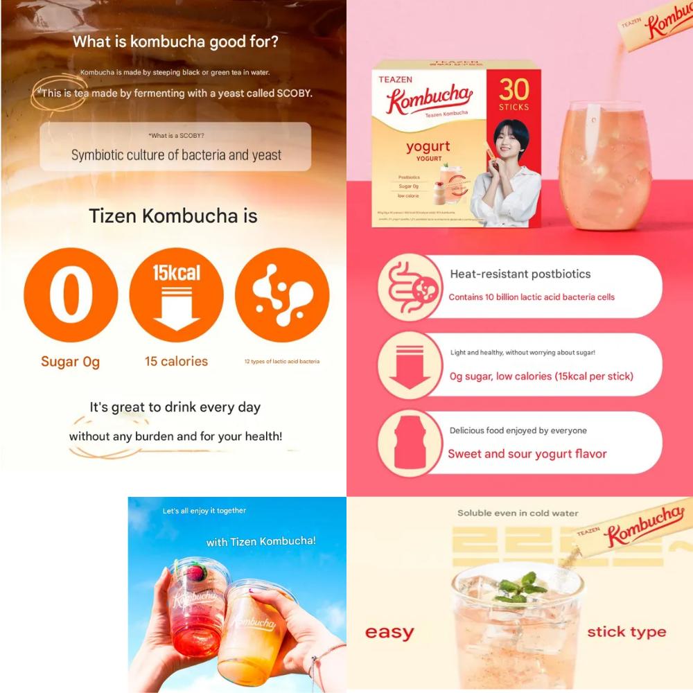 Teazen Kombucha Yogurt 150g (5g x 30 pieces)