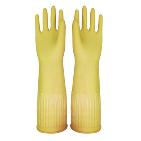 1 Pair Dishwashing Gloves Waterproof Stain-Resistant Non-Slip Design Easy To Clean Heat-Insulated Gloves Kitchen Cleaning Tool