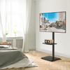 Rfiver TV High Type TV Совместимость с телевизором Деревянный Грузоподъемность 40 Высота вращения Для дома и бизнеса Черная подставка, Подставка, 27-55 дюймов, Настенный монтаж