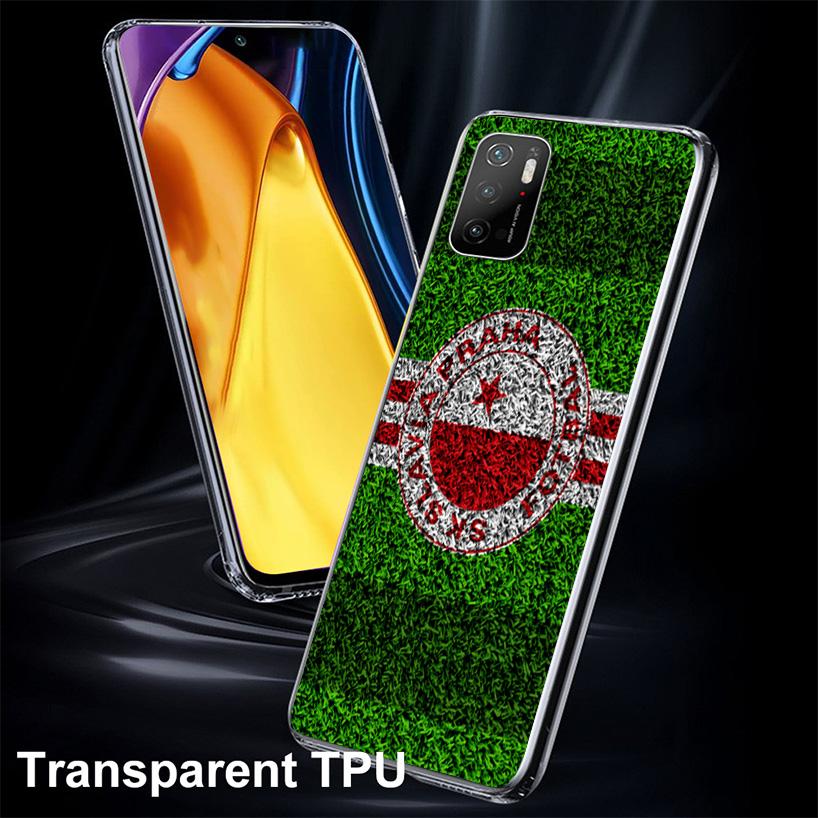 Sk Slavia Praha Czech Republic Phone Case For Xiaomi Poco X7 X6 X5 Pro F7 Ultra Redmi 15C 15 13C 13 12C 12 10 10A 10C 9 9A 9C 9T