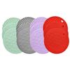 Silicone Heat-Resistant Pot Mat - Round Anti-scald Placemat Coaster for Kitchen