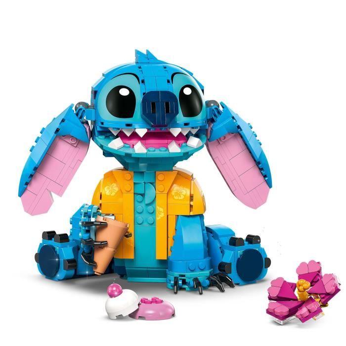 LEGO Disney 43249 Stitch, Jeu de Construction pour Enfants, Cornet de Glace et Figurine