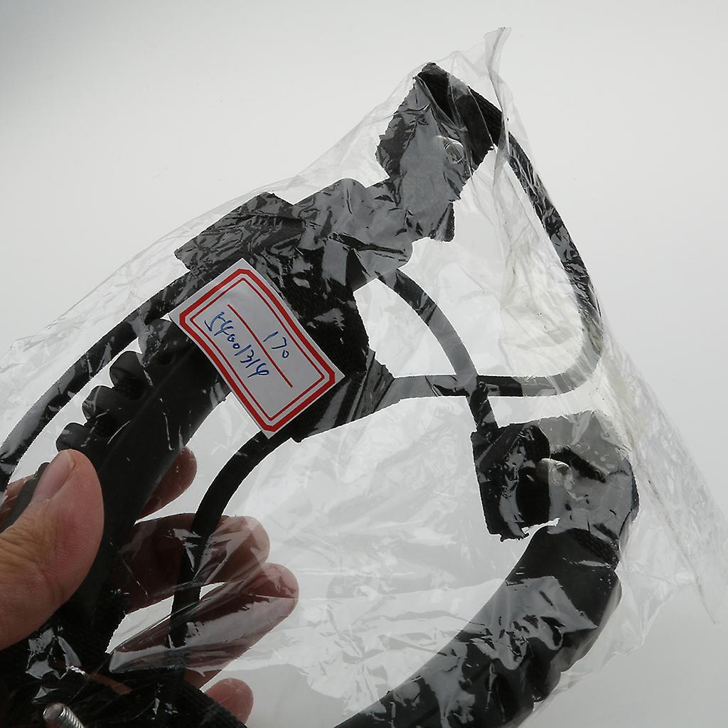 1 Pair Kayak Canoe Boat Side Mount Carry Handle with Bungee Cord Black