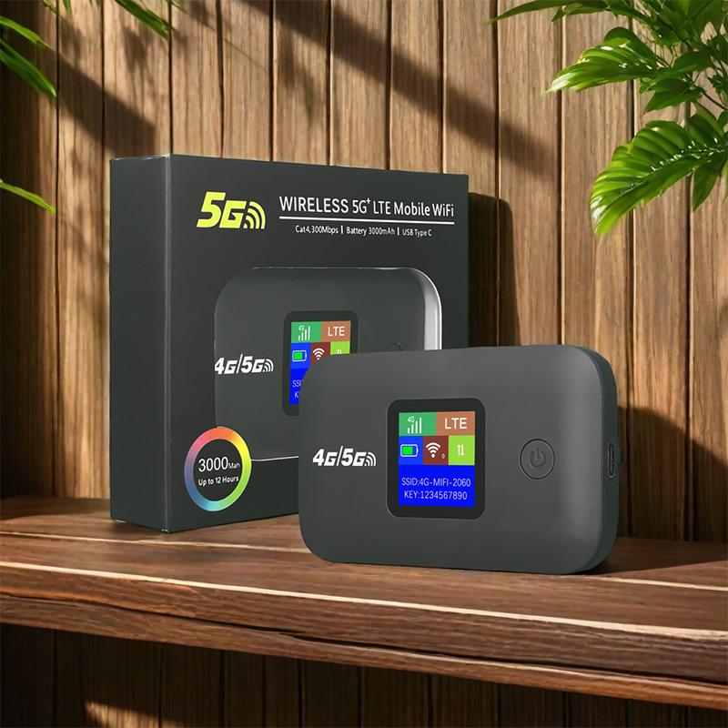 Карманный WiFi-роутер 4G для автомобиля с поддержкой SIM-карты