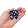 XSAJU TRPG Dice, Polyhedral Dice, 7-Piece Set, 4-Sided, 6-Sided, 8-Sided, 10-Sided, 12-Sided, and 20-Sided, for Card Games, Tabletop Games, and Educat