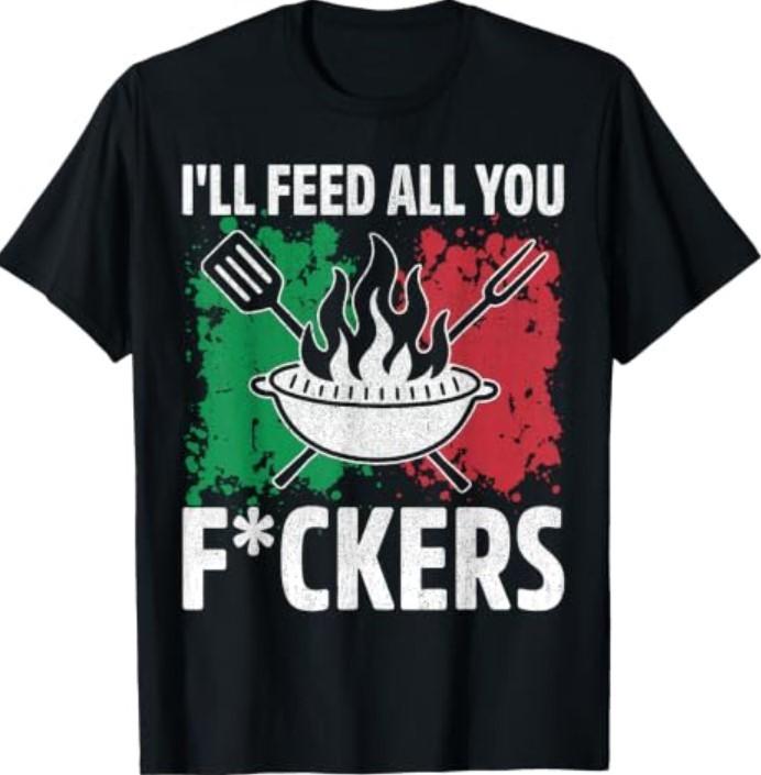 Funny BBQ Grill Humor for Dads and Pitmasters T-Shirt